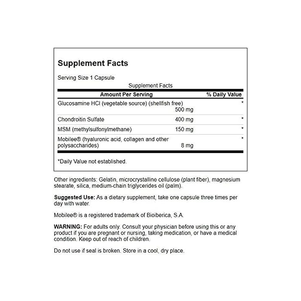 Swanson Ultra Glucosamine, Chondroitin & MSM with Hyal-Joint / 90 Caps