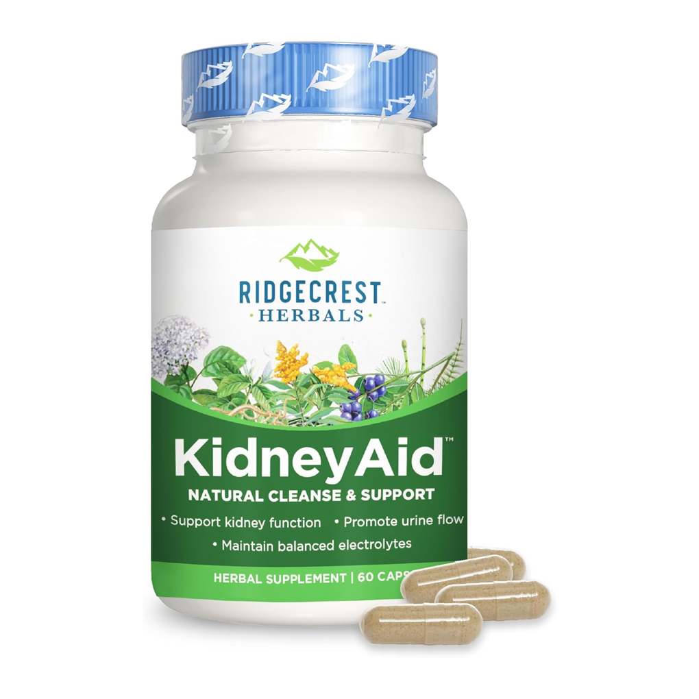 Ridgecrest Herbals Kidney Aid / 60 Capsules