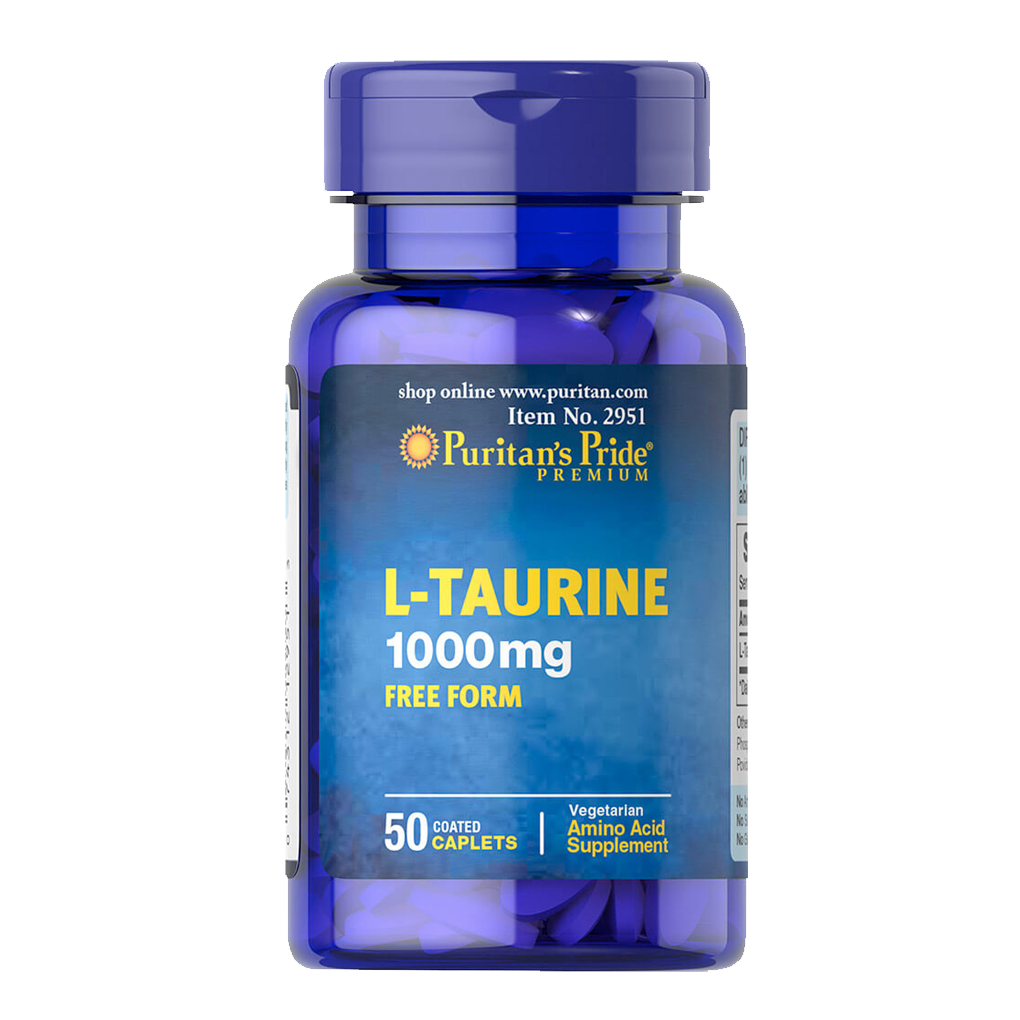 Puritan's Pride L-Taurine 1000 mg / 50 Caplets