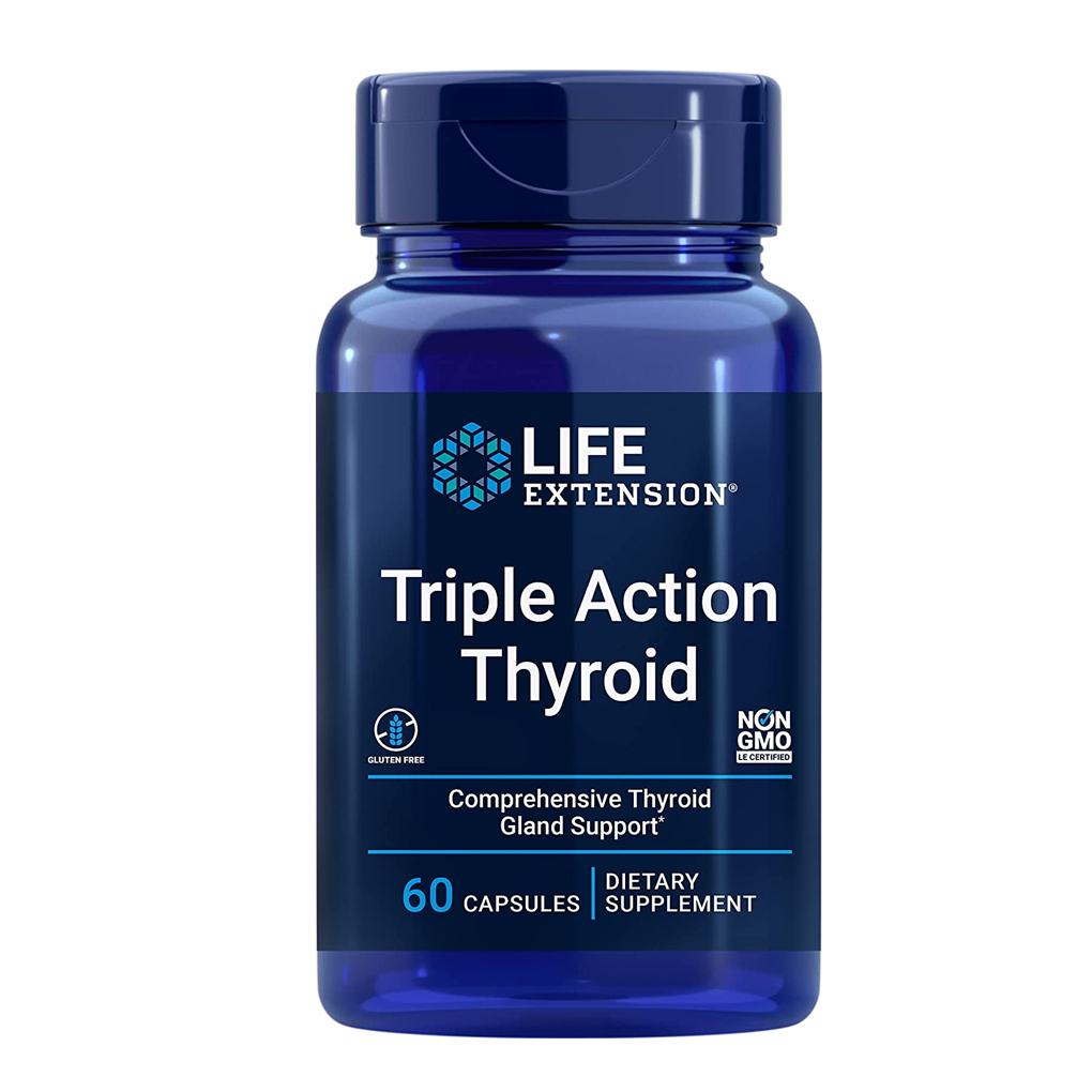 LIFE  EXTENSION  Triple Action Thyroid / 60 Capsules
