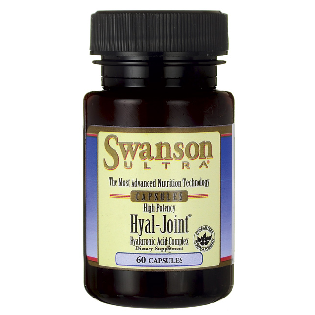  Swanson Ultra High Potency Hyal-Joint Hyaluronic Acid Complex 83 mg / 60 Caps