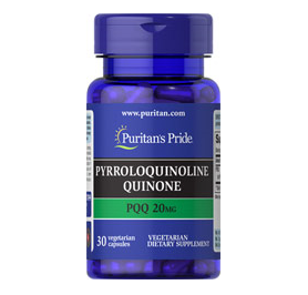 Puritan's Pride Pyrroloquinoline Quinone (PQQ) 20 mg / 30 Capsules