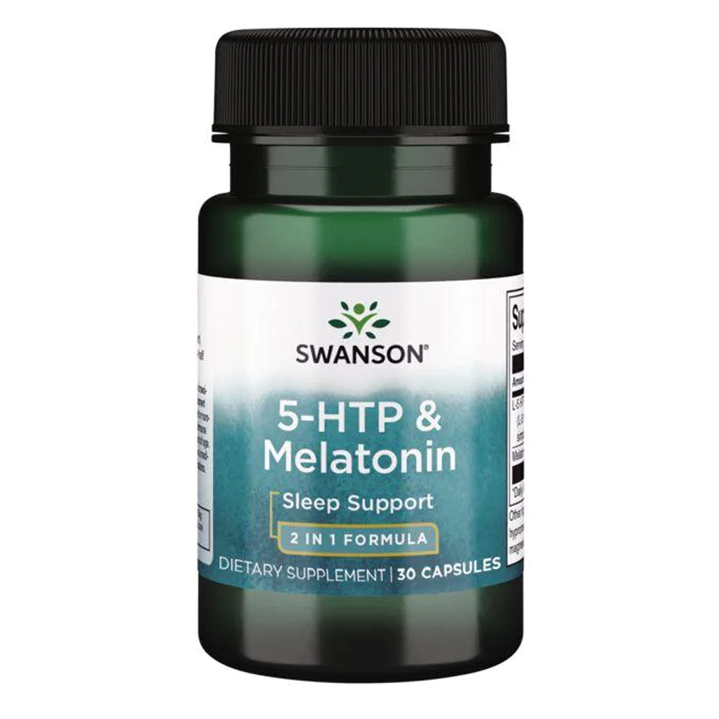 Swanson Ultra 5-HTP & Melatonin / 30 Veg Caps