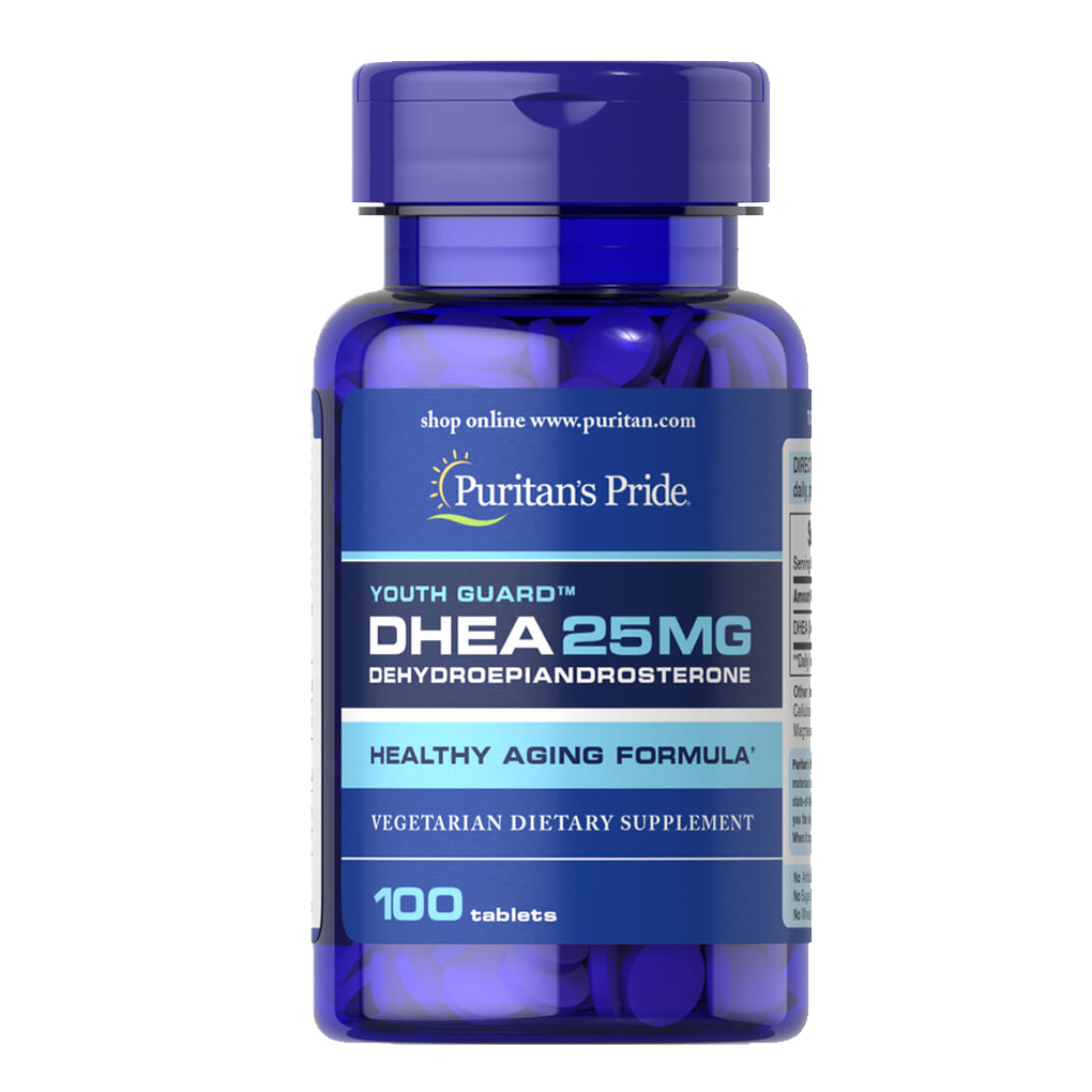 Puritan's Pride DHEA 25 mg / 100 Tablets