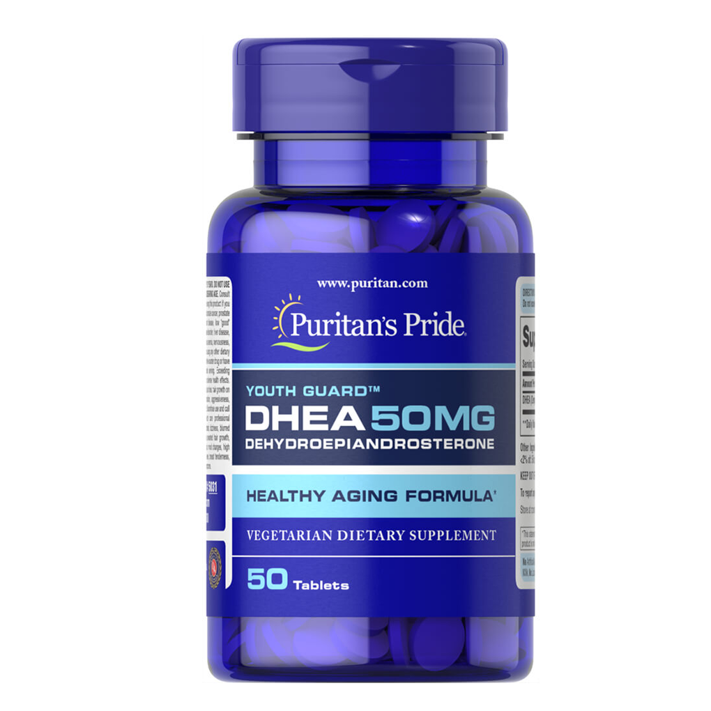 Puritan's Pride DHEA 50 mg / 50 Tablets