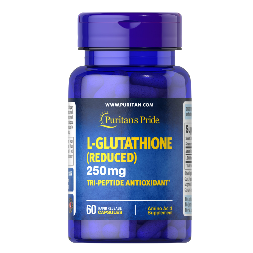 Puritan's Pride L-Glutathione 250 mg / 60 Capsules