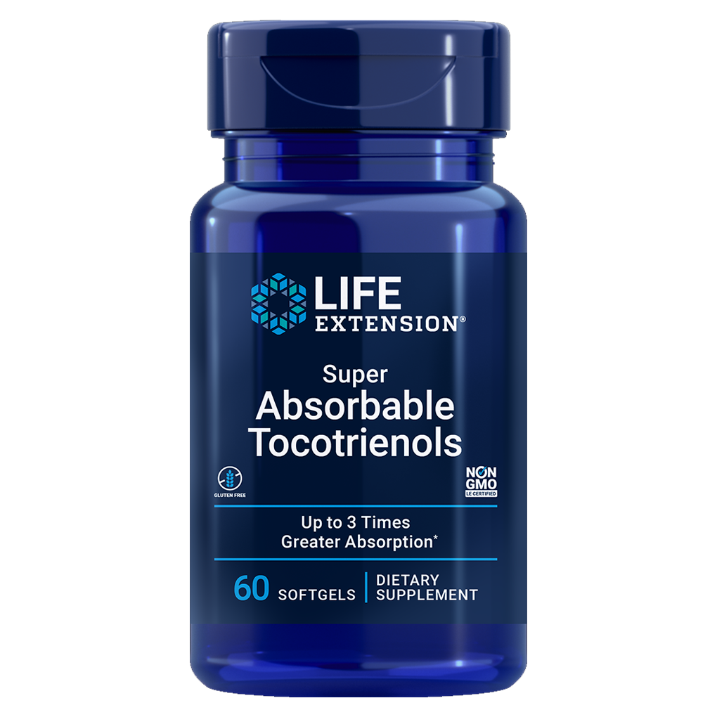 Life Extension  Super Absorbable Tocotrienols / 60 Softgels