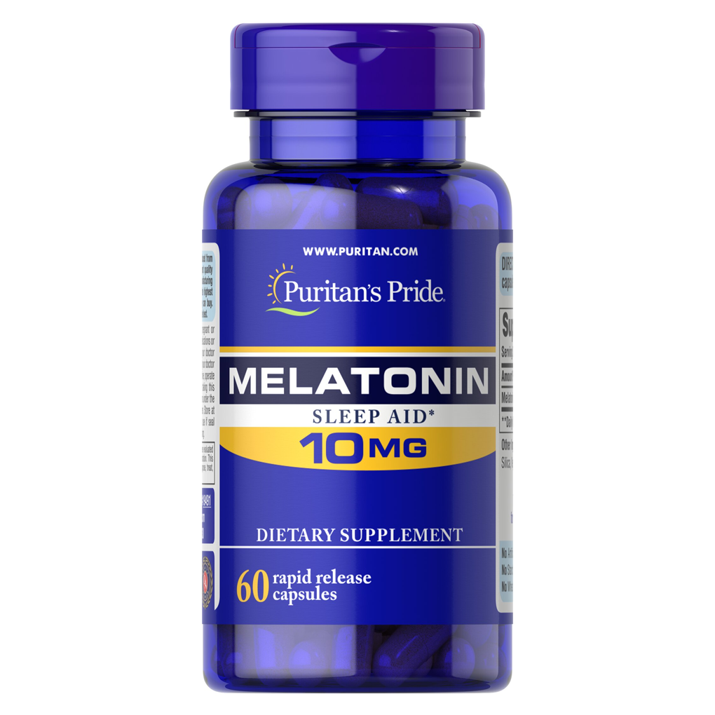 Puritan's Pride Melatonin 10 mg / 60 Capsules