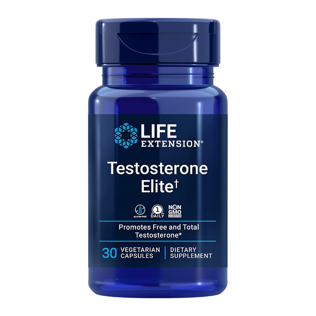 Life Extension  Testosterone Elite / 30 Vegetarian Capsules