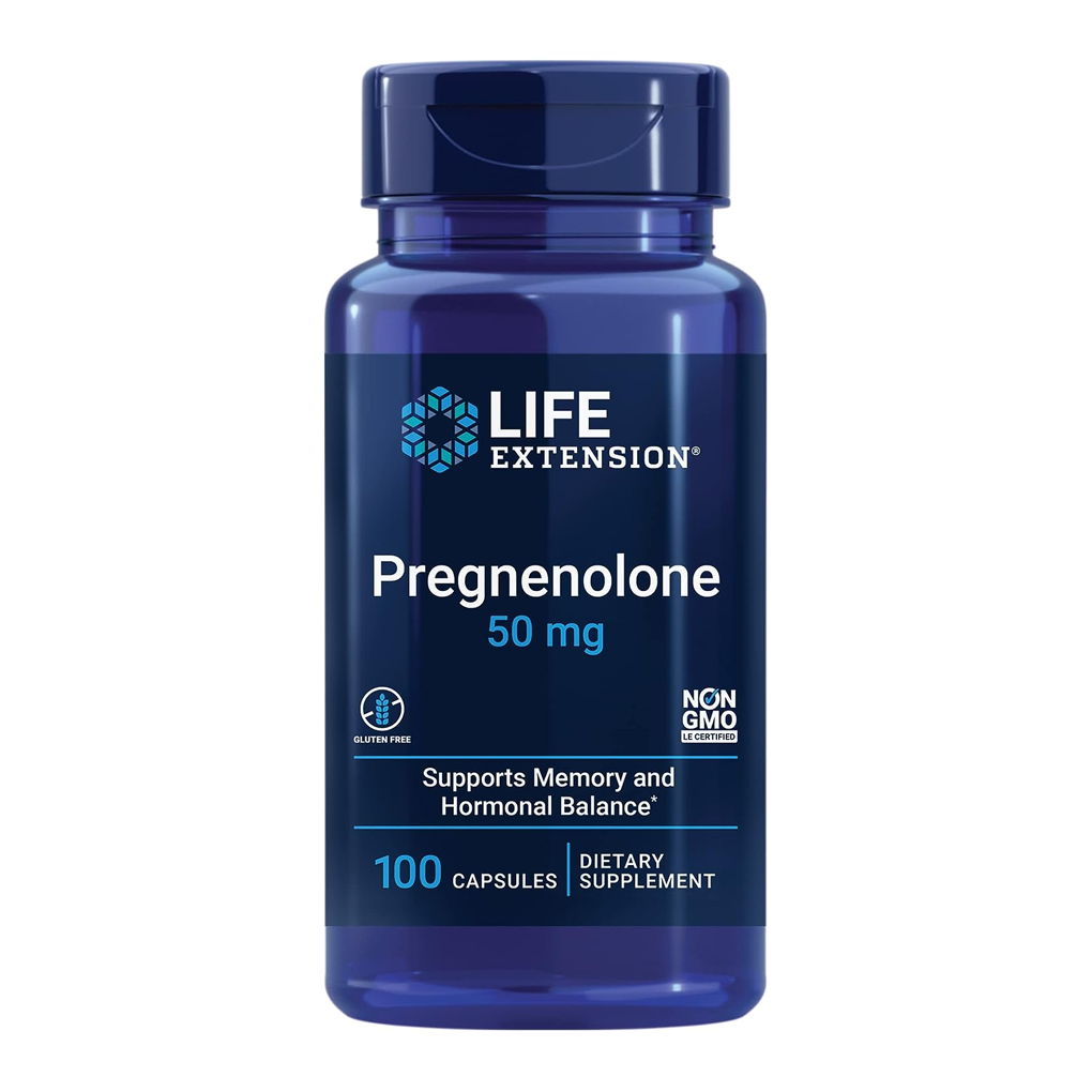 Life Extension Pregnenolone 50 mg / 100 capsules